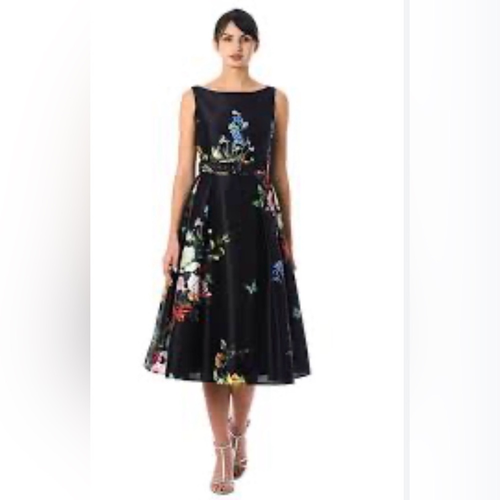 eShakti never worn floral fit & flare